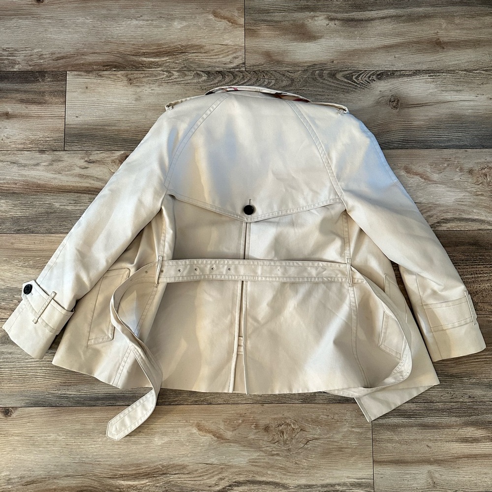 Coach Trench Coat with Belt - Picture 2 of 7